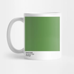 pantone 16-0237 TCX Foliage Mug